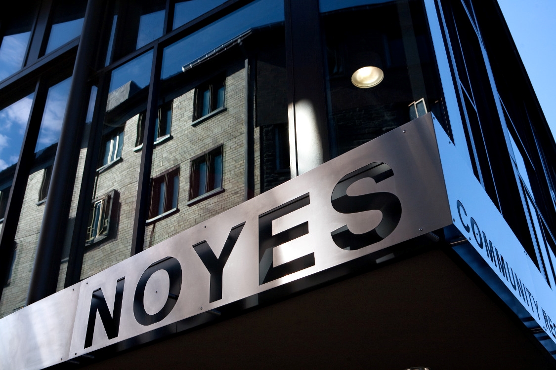 Exterior view of Noyes Building